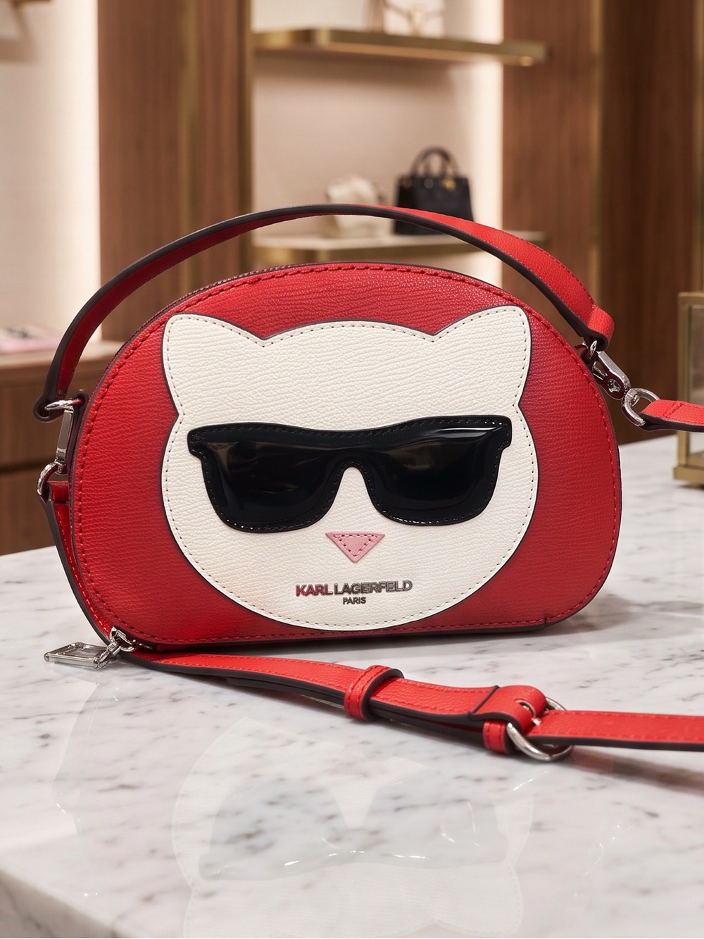 Karl Lagerfeld Paris Maybelle Top-Handle Crossbody Bag